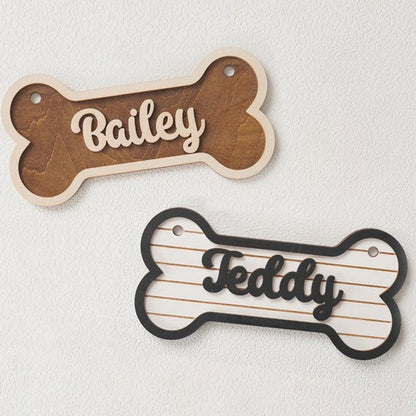 Dog House Sign, Dog House Tag, Personalized Gift