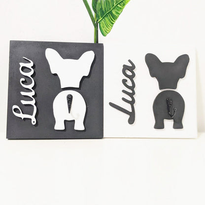 Custom Dog Leash Holder | Personalized Breed Dog Leash Holder