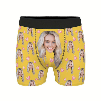 Men's Custom Boxer Briefs - Personalized Photo