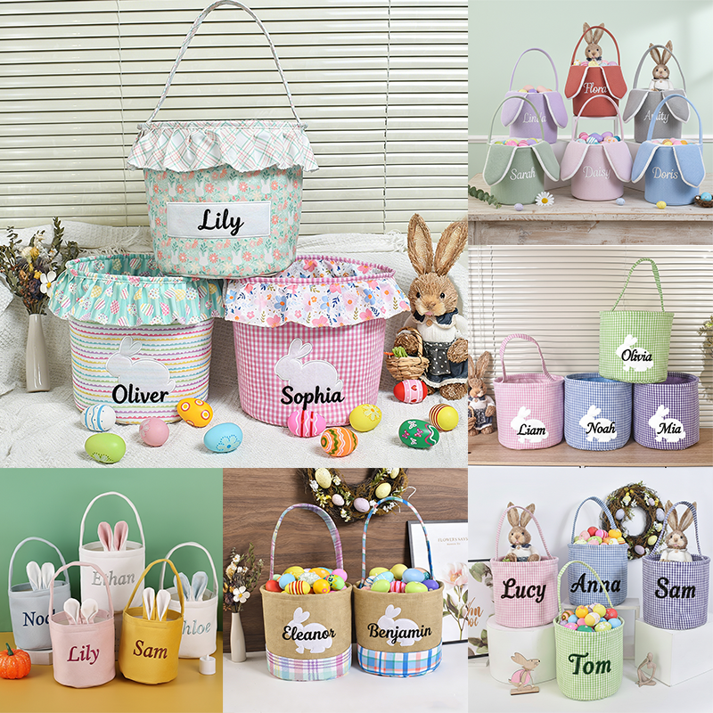 Customized Easter Baskets - Personalized Easter Bags