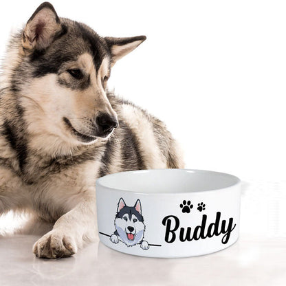 Personalized Custom Dog Bowls, Gift for Dog Lovers