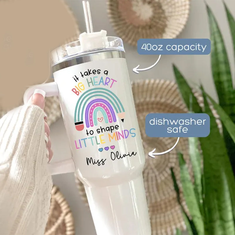 Personalized Teacher Tumbler Custom 40oz Teacher Tumbler