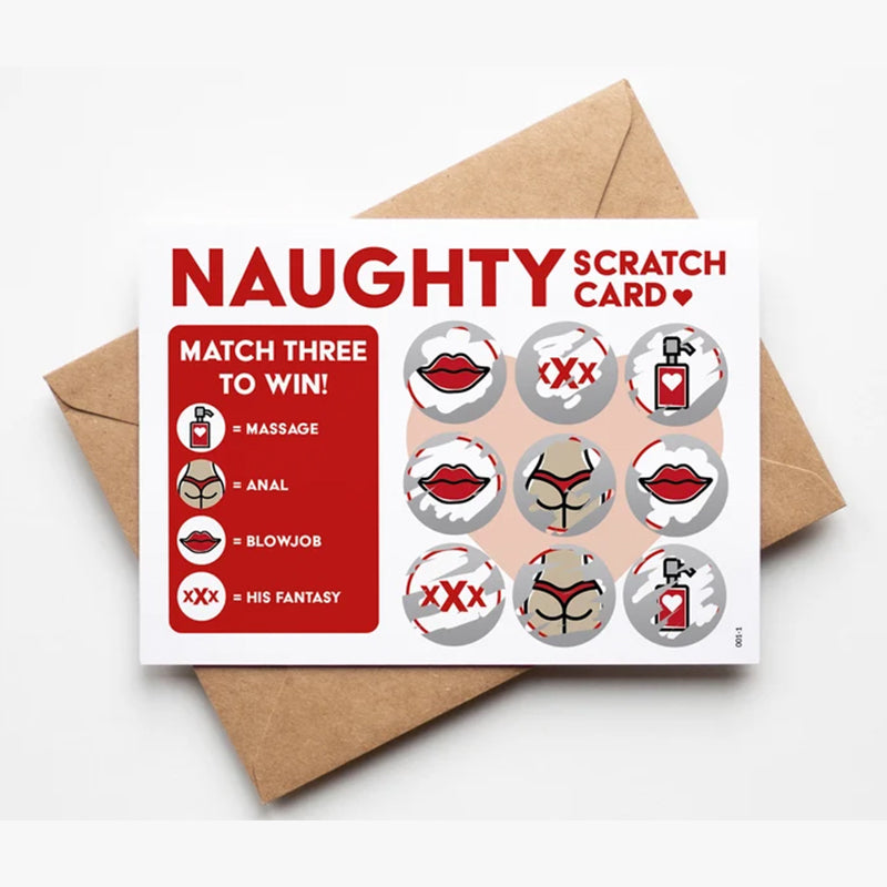 Birthday Gift for Him, Gift for Him, Gift for Boyfriend, Scratch Card for Him