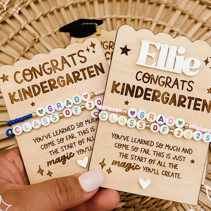 Kindergarten Graduation Bracelets 2025 Preschool Graduation gift