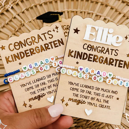 Kindergarten Graduation Bracelets 2025 Preschool Graduation gift