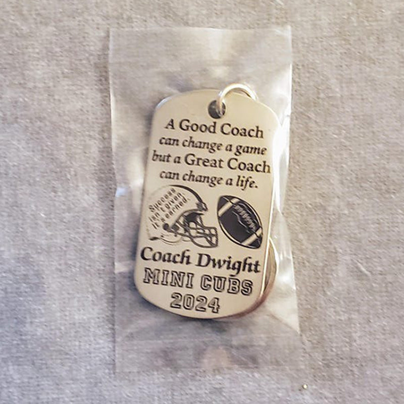 High School ,MUSIC ,FOOTBALL Coach Keychain Gift