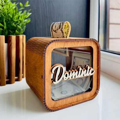 Personalized Piggy Bank, Kids Bank, Money Box, Name Piggy Bank