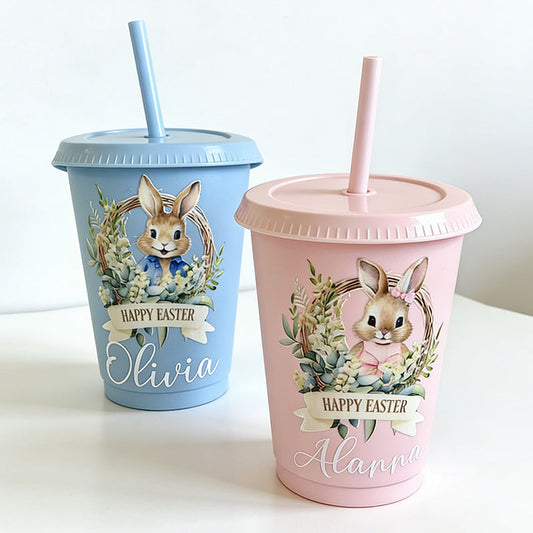 Personalised Easter cold cup/ Easter bunny cold cup