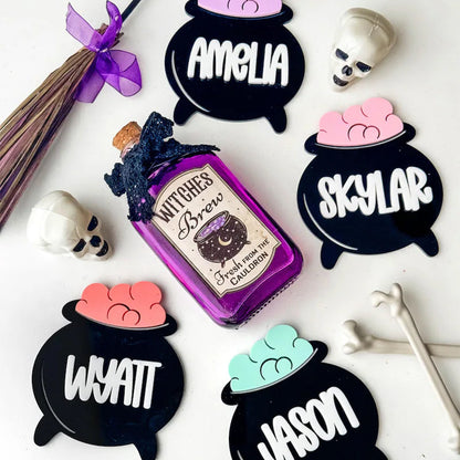 Halloween Basket Tags / Eyeball Name Tags / Boo Basket Tags
