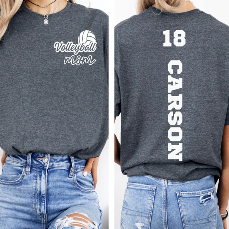 Customized Volleyball Sweatshirt, Your Name Volleyball Shirt