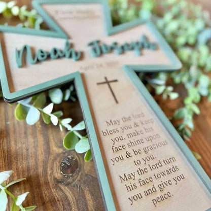 Personalized First Holy Communion Cross | Holy Communion Gift