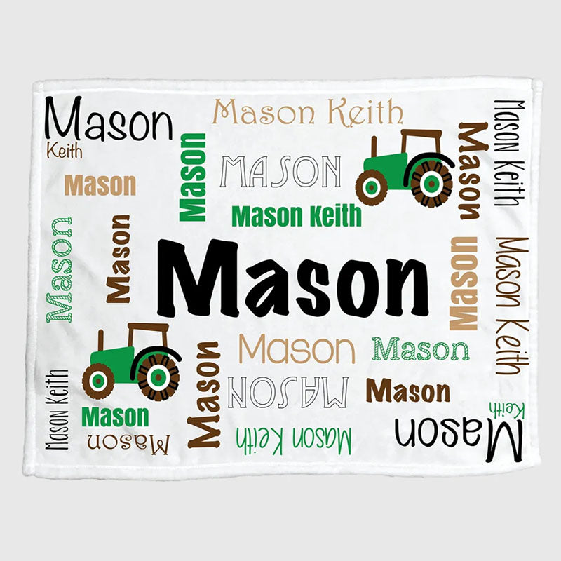 Personalized Blanket for Kids, Baby