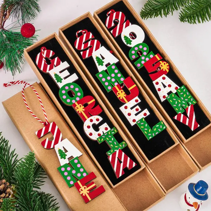 Custom Alphabet Christmas Ornament,Christmas Name Letter Ornament