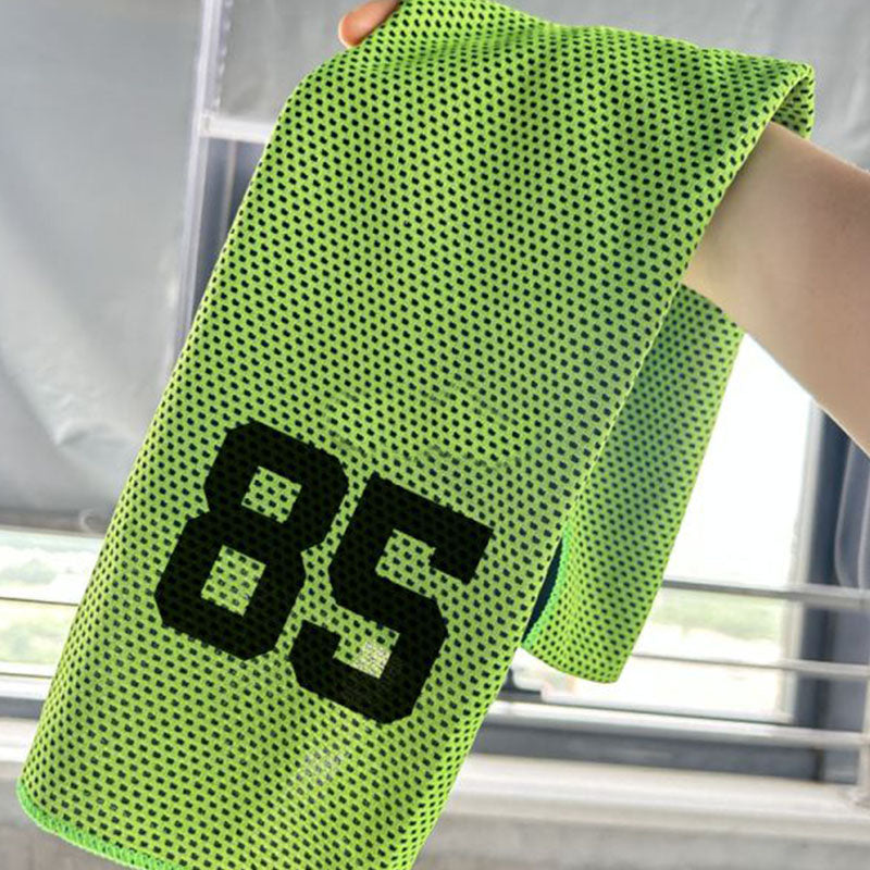 Custom Personalized Sports Towel, Baseball Softball Cooling Towel