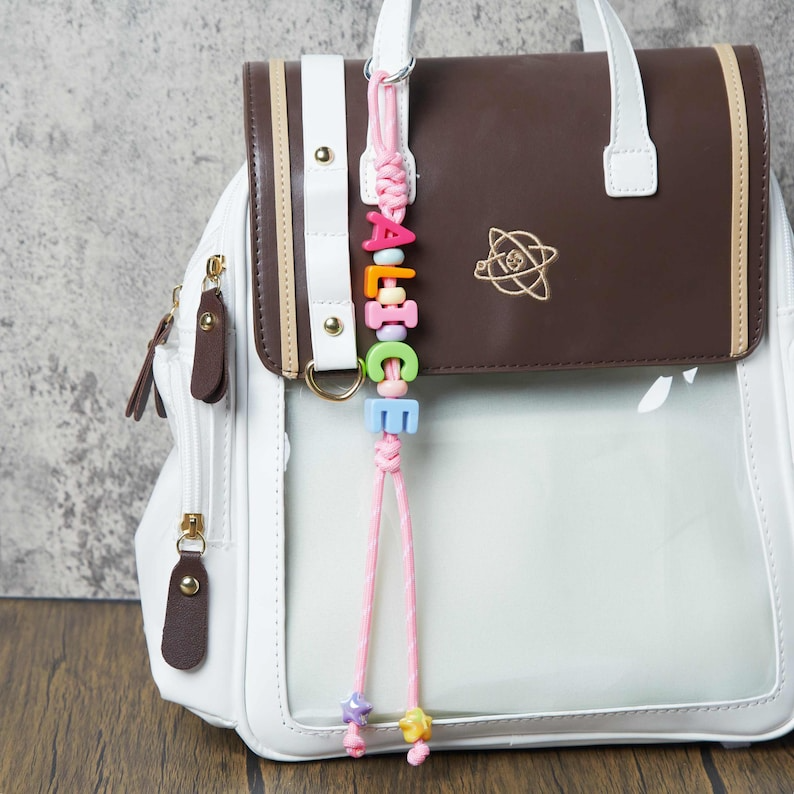Personalized Bag Charms Gift for Kids Boy Bag Charm Girls Bag Tag
