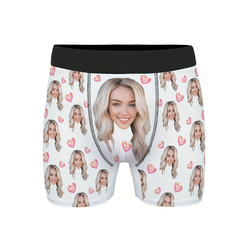 Men's Custom Boxer Briefs - Personalized Photo