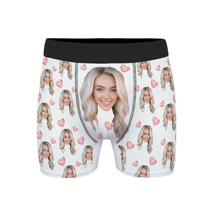 Men's Custom Boxer Briefs - Personalized Photo