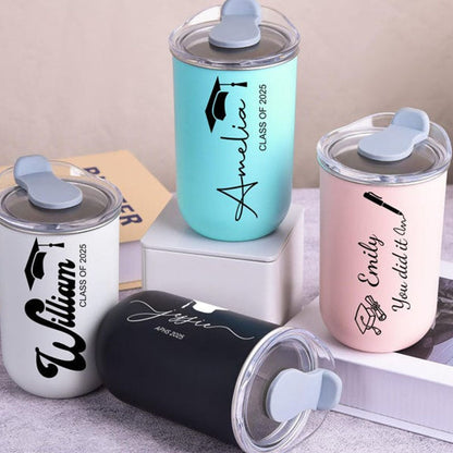 Personalized Graduation Tumbler 2025,Graduation Cup Class Of 2025,Graduation Gifts