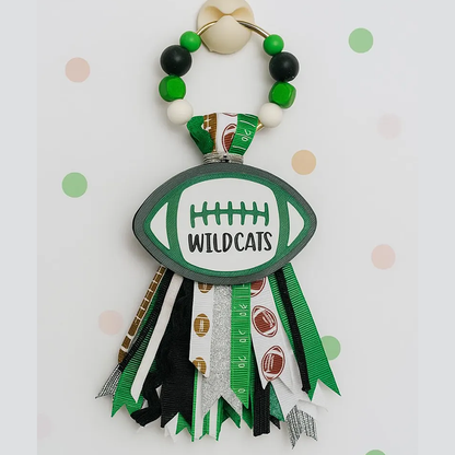 Personalized Sports Bag Tag | Custom Name Keychain | Team Gift | Bogg Bag Accessory