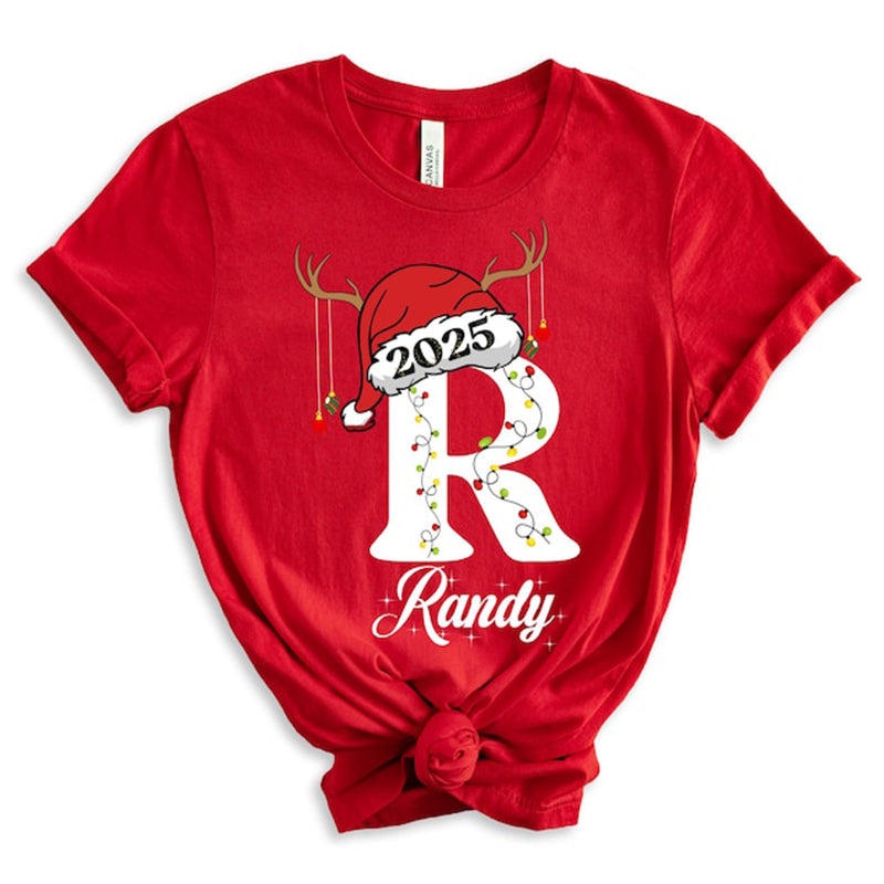 Custom Christmas Family Name 2025 Shirt, Christmas 2025 Shirt