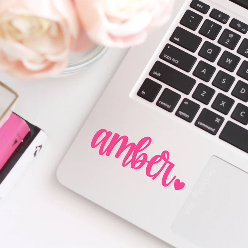 Custom Sticker Name Vinyl Decal | Car Decal | Loopy Decal | Laptop