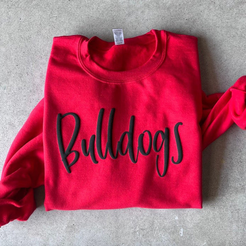 Custom Senior Graduation Gift for Her Senior 2025 Grad Gift Puff Print Sweatshirt