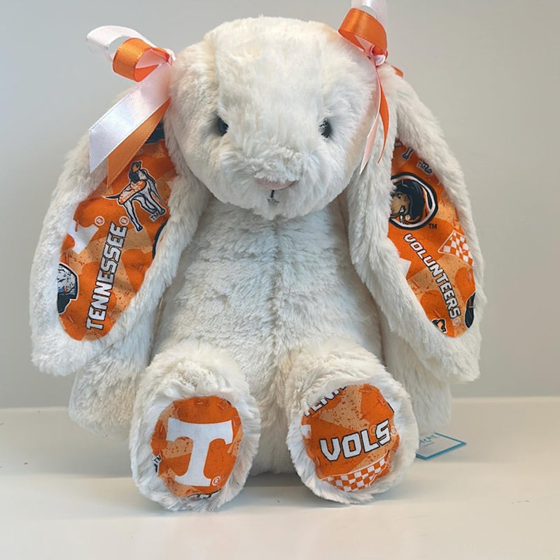 Custom Collegiate Jellycat Bunny: College Acceptance, Graduation
