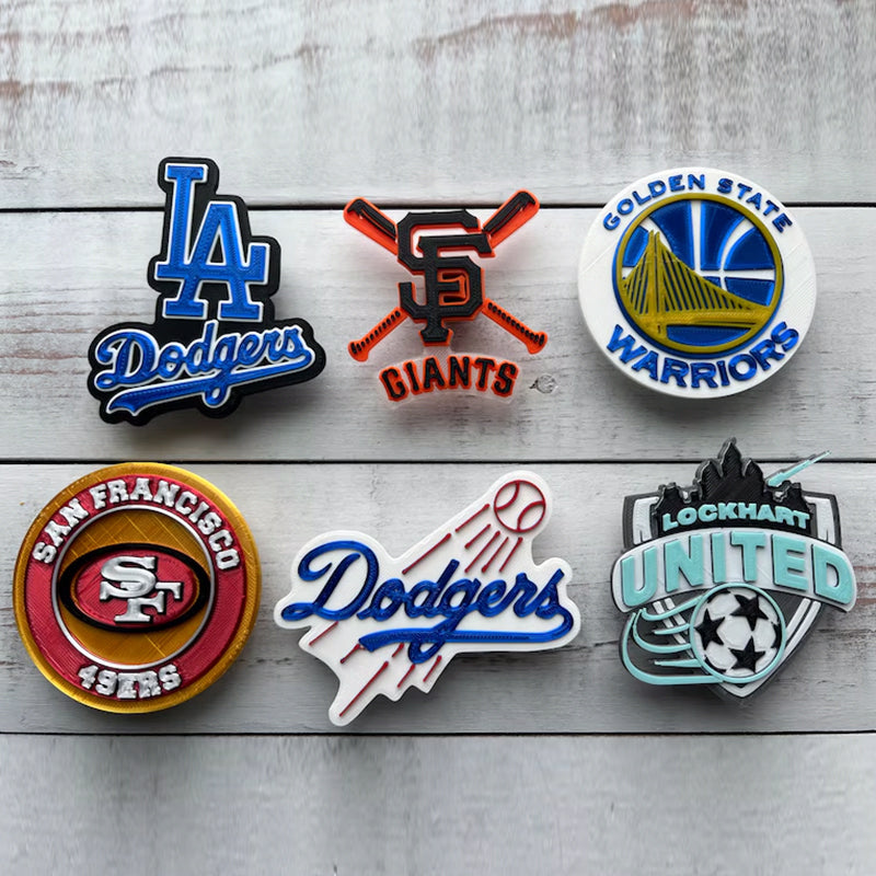Custom Helmet Decals, sports helmet charm