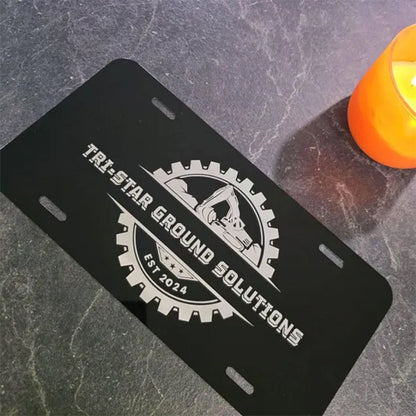 Custom License Plate your logo or text