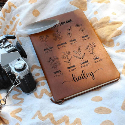 Personalized Prayer Journal For Women Custom Positive Affirmations Journal Christian Gift