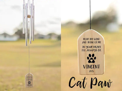 Personalized Wind Chimes-Pet Memorial Gift Chime