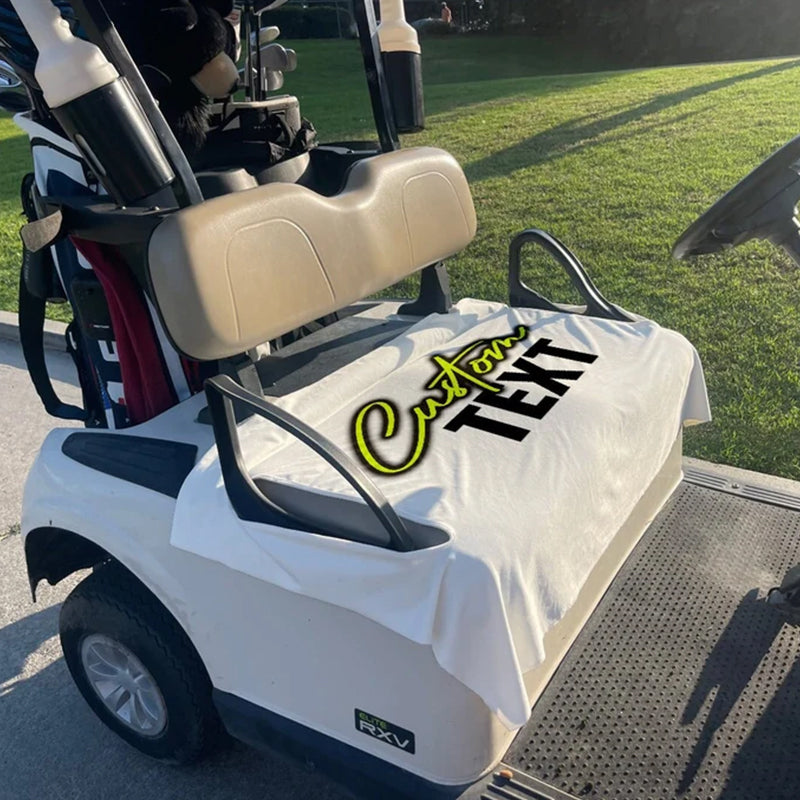 Custom Design Premium Cloth Golf Cart Seat Cover