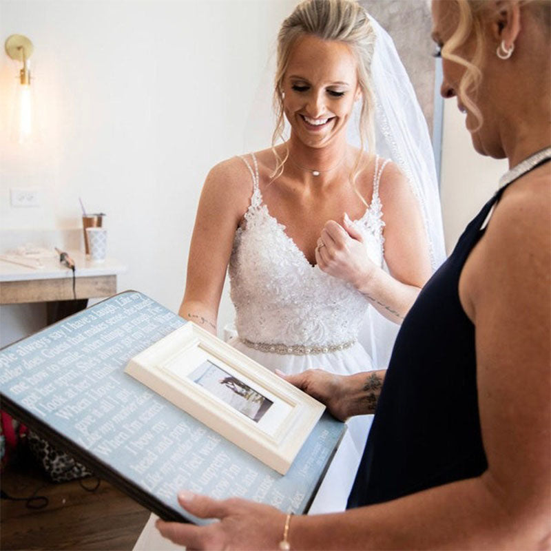 Unique Mother of the Bride Gift, Personalized Frame for Mom, Like My Mother Does