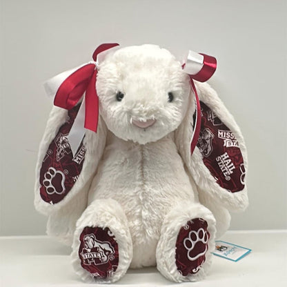 Custom Collegiate Jellycat Bunny: College Acceptance, Graduation