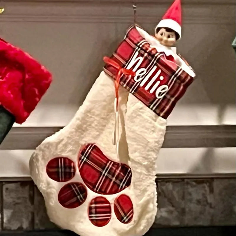 Personalized pet stocking, Blank pet stocking
