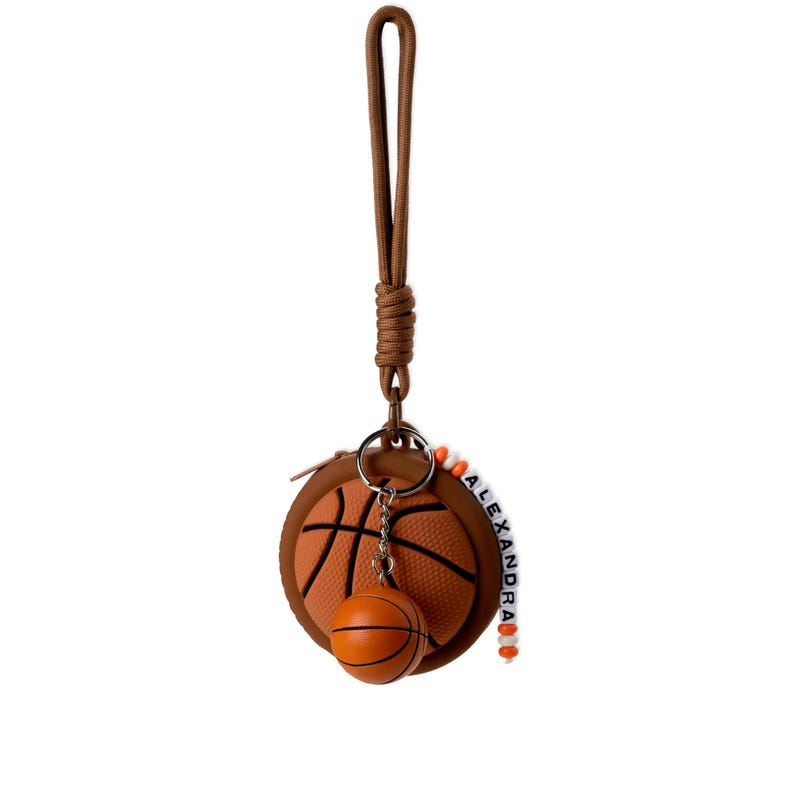 Customized tennis, baseball, basketball, soccer name beaded keychains and coin purses
