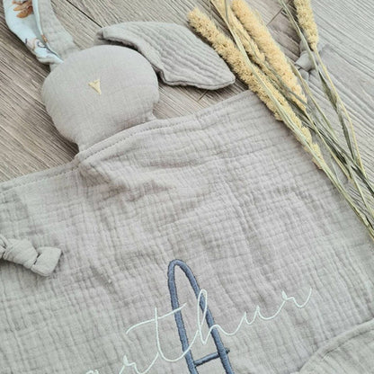 Personalised Baby Comforter,   New Baby Gift, First Easter Gift
