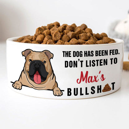 Personalized Custom Dog Bowls, Gift for Dog Lovers