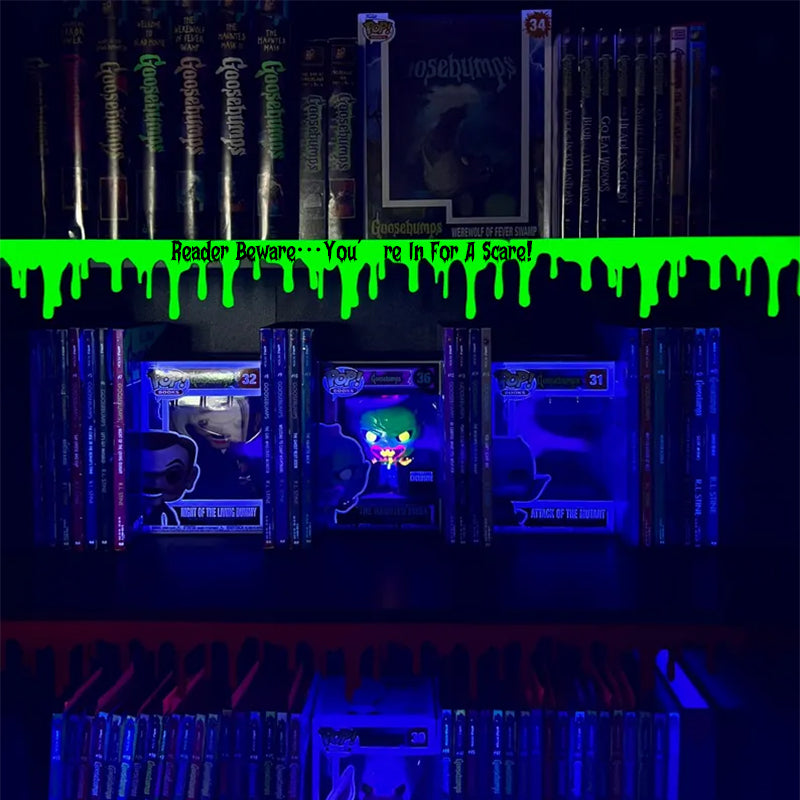 Slime Drip Bookshelf Decor | Blood Drip Bookshelf Decor