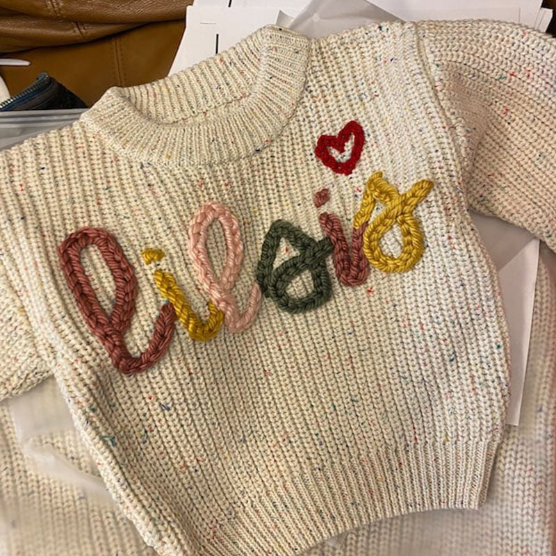 Kids and Adult Sweaters with Names