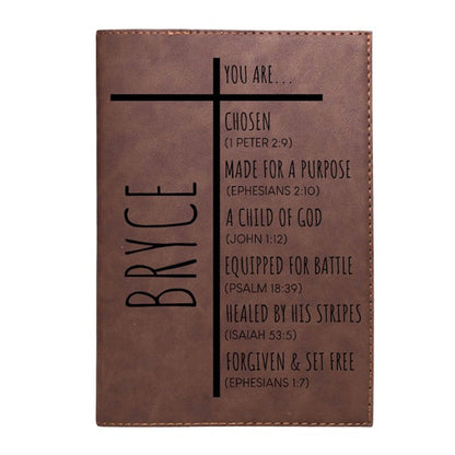 Personalized Christian Journal for Men