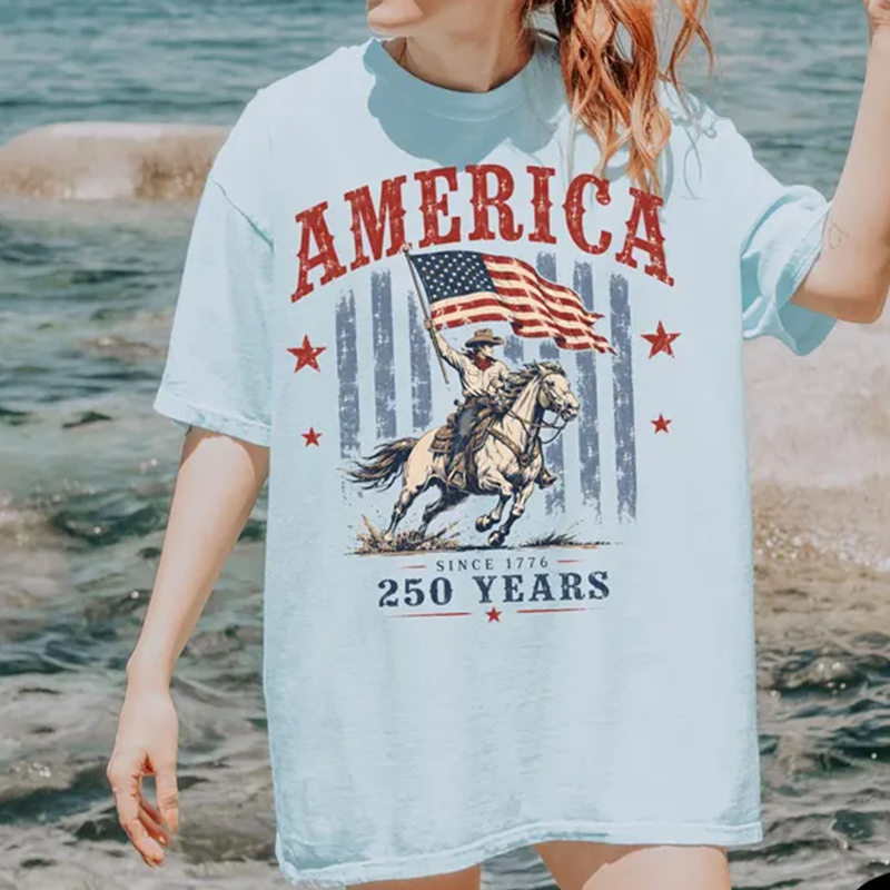Comfort Colors USA Shirt America 250th Anniversary Gift 250 Years 4th