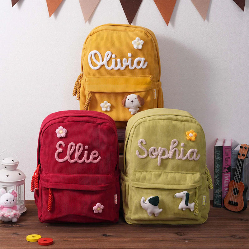 Personalized Toddler Backpack, Custom Toddler Bag, Kids Backpack With Name