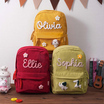 Personalized Toddler Backpack, Custom Toddler Bag, Kids Backpack With Name