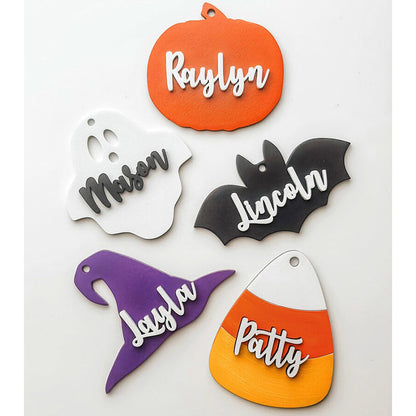 Halloween Basket Tags / Eyeball Name Tags / Boo Basket Tags