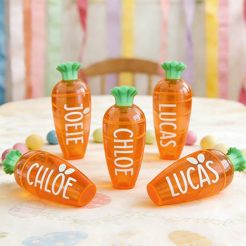 Personalized Easter Carrot Treat Holder: Easter Basket Filler
