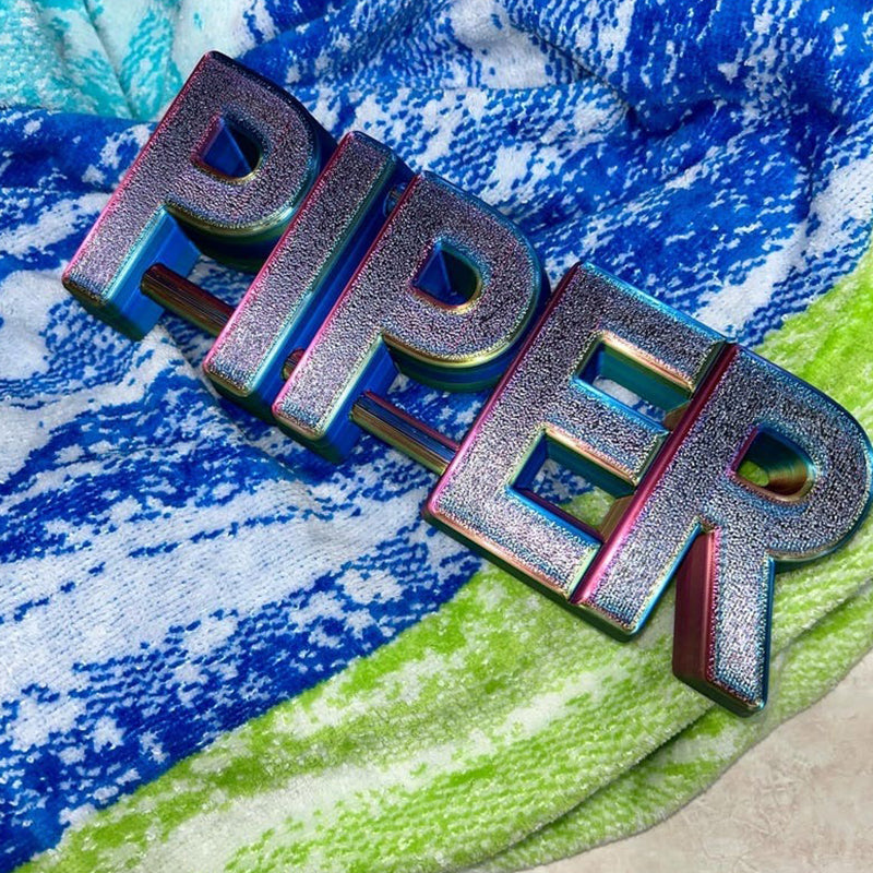 Personalized Sand Mold • Custom Name in Any Color