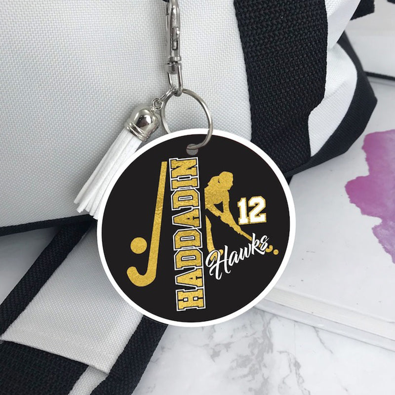Wrestler ,Volleyball ,Softball ,Ice Hockey Hockey Soccer Sport Bag Tag