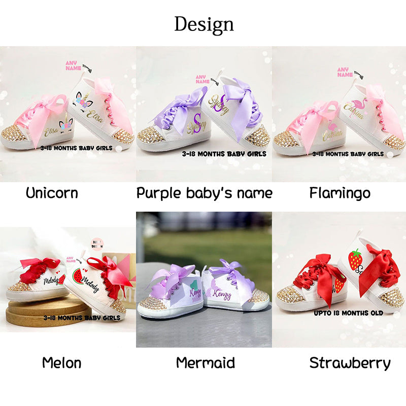 Personalized Baby Unique Shoes Baby Shower Gift