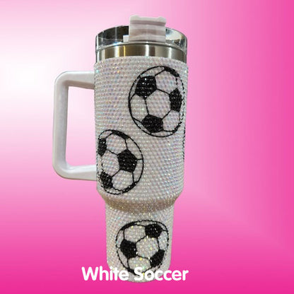 Blinged Out Sport Stanley Inspired Tumbler